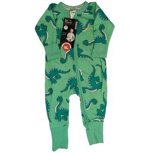 Bonds Wondersuit Green Dinos 0-3m